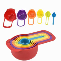 Plastic Measure Colorful 6pcs