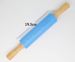 Silicon Roller with wood handle ( L )
