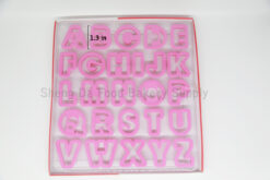 Biscuit Maker Alphabet 26 pcs set