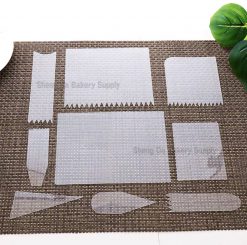 Art Cake Pattern Edge Scrapper