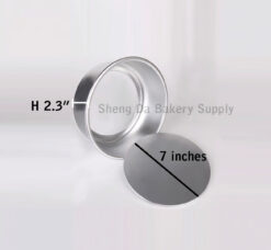 7" Moveable Circle Cake Pan