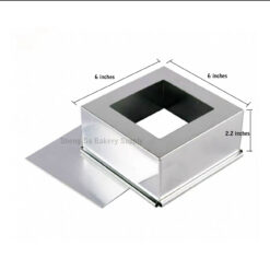 6" Movable Square Pan