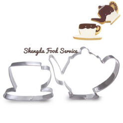 2 Pcs Steel Shape Cookies Cutter