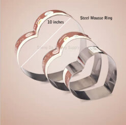 10" Heart Shape Mousse Ring