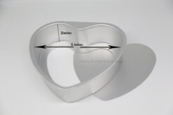 5" Moveable Heart Shape Pan