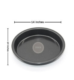 14" Pizza Plate Black