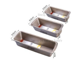 25.3x8.3x5.5cm Gold Retangle (L)
