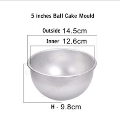 Ball Cake Mould 5"
