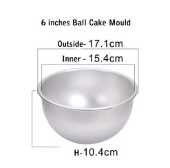Ball Cake Mould 6"