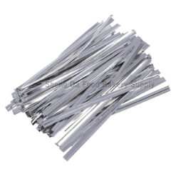 Silver Metallic Twist Tie ( 8cm )