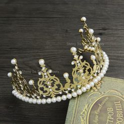 Gold Crown Half Ring(L)