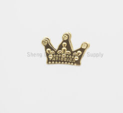 Gold Crown Paper Card