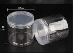 Plastic Cookies Cup With Plastic Lit ( 10cmx8.5cm )