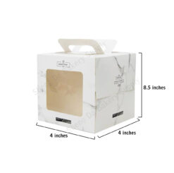 4" Sweet Cake Box