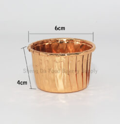 5039 Gold Muffin Paper Cup 50pcs