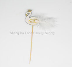 Feather Swan Cake Topper