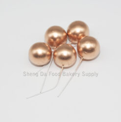 Plastic Gold & Silver Ball Small
