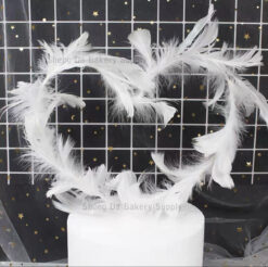Pink Feather with Tin