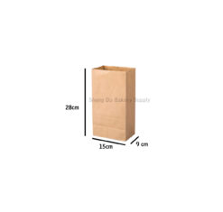 TW Brown Bag 15x28cm
