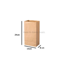 TW Brown Bag 13x24cm