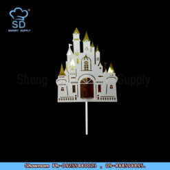 Gold Castle Paper Topper
