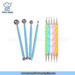 9pcs Steel Ball Fondant Tools