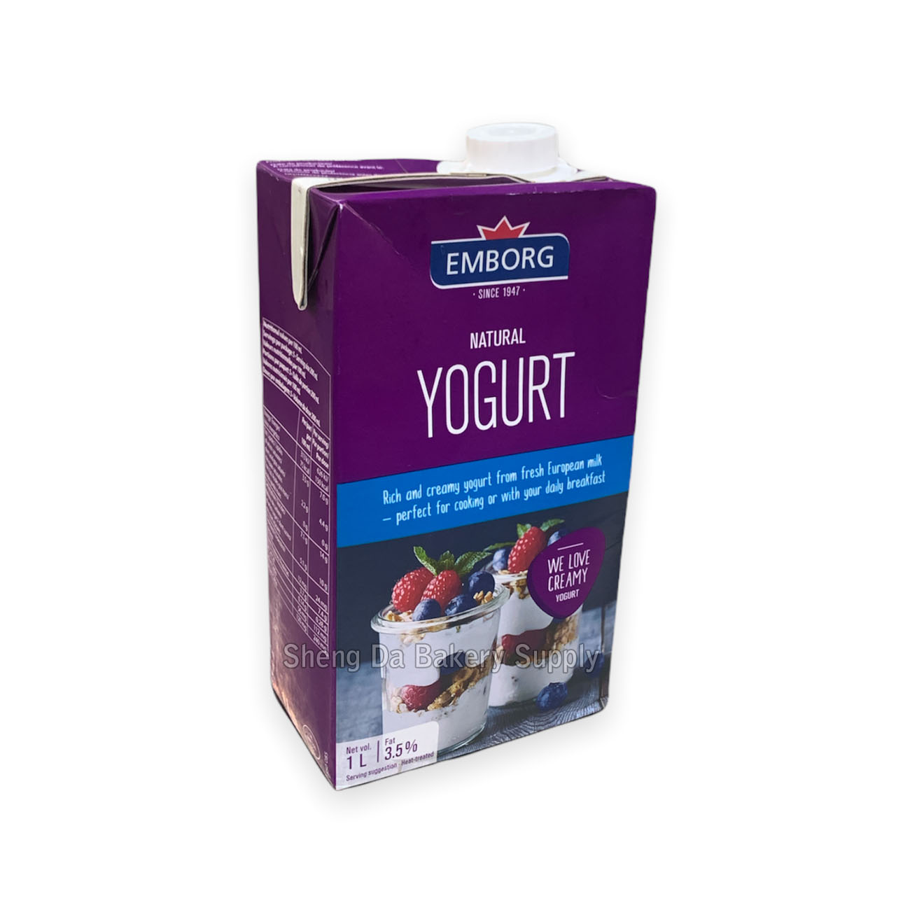 Yogurt 1lit Sheng Da Food Service