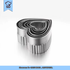 Ben 8pcs Heart Steel Cutters