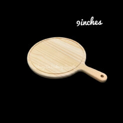 9" Circle Wooden Base