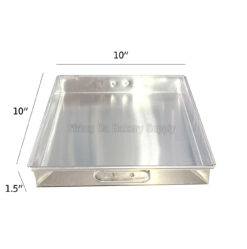 Aluminum Tray 10x10x1.5inches