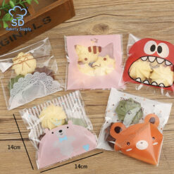 14cmx14cm DIY Plastic Bag