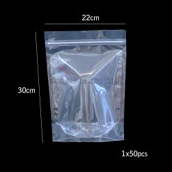 PLASTIC ZIP BAG 22*30