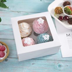 Cupcakes 4pcs Box with base