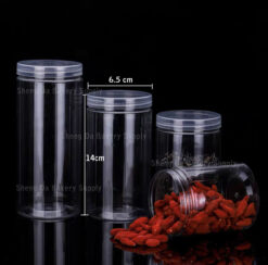 Plastic Cookies Cup ( H14cm x 6.5cm )