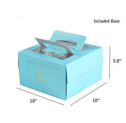 10" Ben.Cake Box with Handle