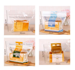 450g Toast Zip Bag (New) 50pcs
