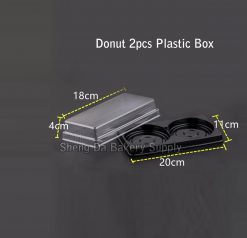 Plastic Donut 2pcs Box-25pcs