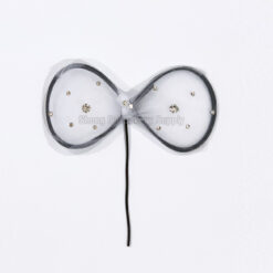 Tin Lace Ribbon ( Black )