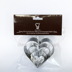 TH Steel Cutter Heart 4pcs Set