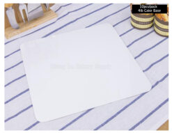 BJ Square Base White 4lb size