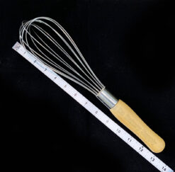 13in Wood Handle Whisk
