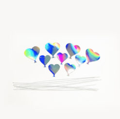 Reflash Paper Heart Topper