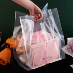 8" Square Clear Plastic Bag
