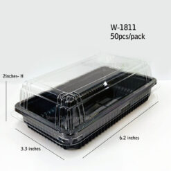 W1811 Black Base Plastic Box