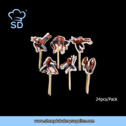 Ben Spider Man Cupcake Topper 24pcs