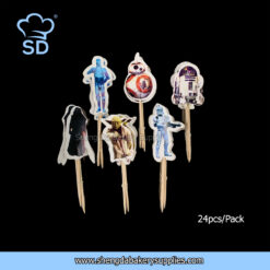 Ben Star War Cupcake Paper Topper 24pcs