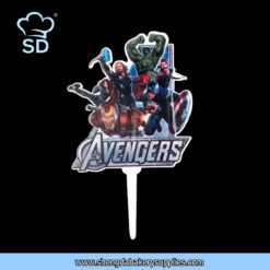 Ben HBD Avengers Acrylic Topper