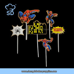 Spider Man Paper Topper Set