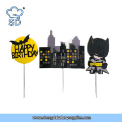 Bat Man Paper Topper Set