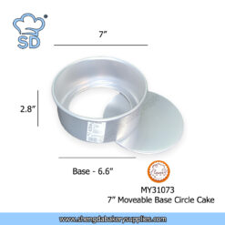 MY31073 Moveable Cake Pan 7"
